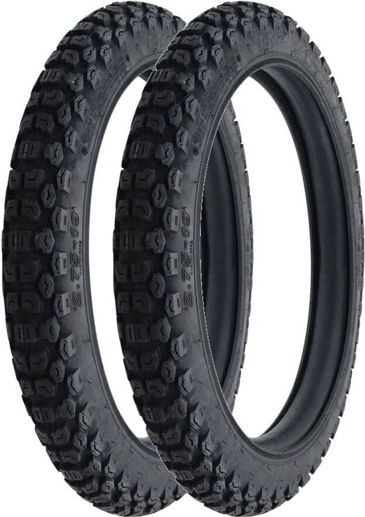 2x Reifen Enduro Motocross Kenda K270 2.75-19 (2 3/4 x 19) 43P TT