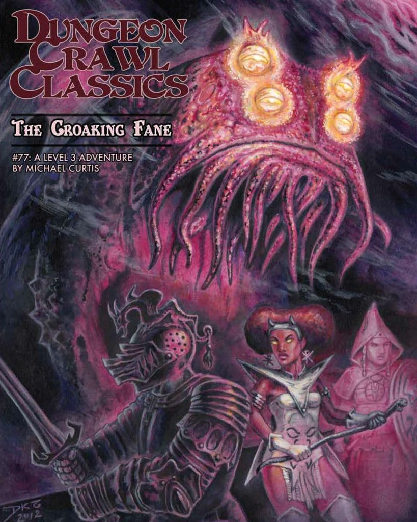 Dungeon Crawl Classics #77 The Croaking Fane - Zdjęcie produktu 