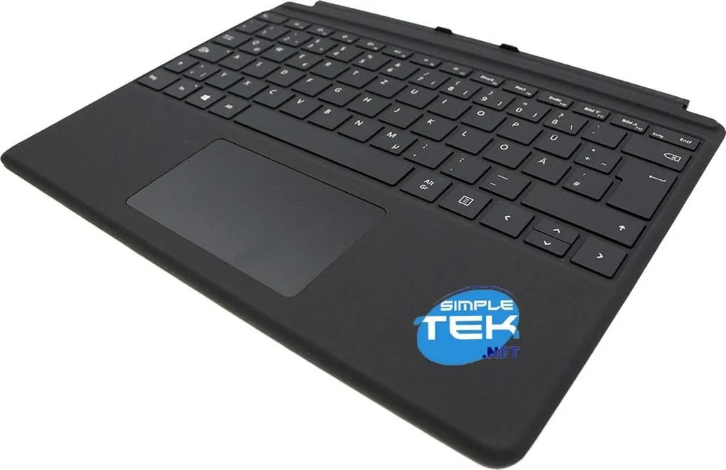 Microsoft Tastiera Surface Pro 9 8 X Originale DE Layout QWERTZ Nero - 3