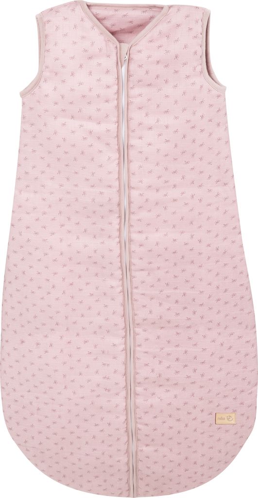 roba organic Schlafsack „Lil Planet” rosa/mauve, 110 cm, Produktbild 