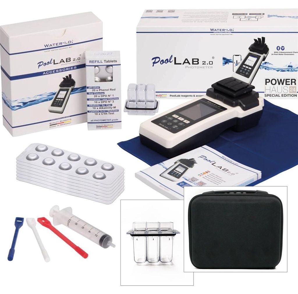 POWERHAUS24 PoolLAB 2.0 Ultimate Edition Wasseranalyse für Produktbild 