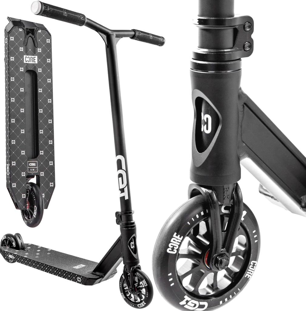 CORE CG1 Stunt-Scooter Park H=81cm Schwarz Produktbild 