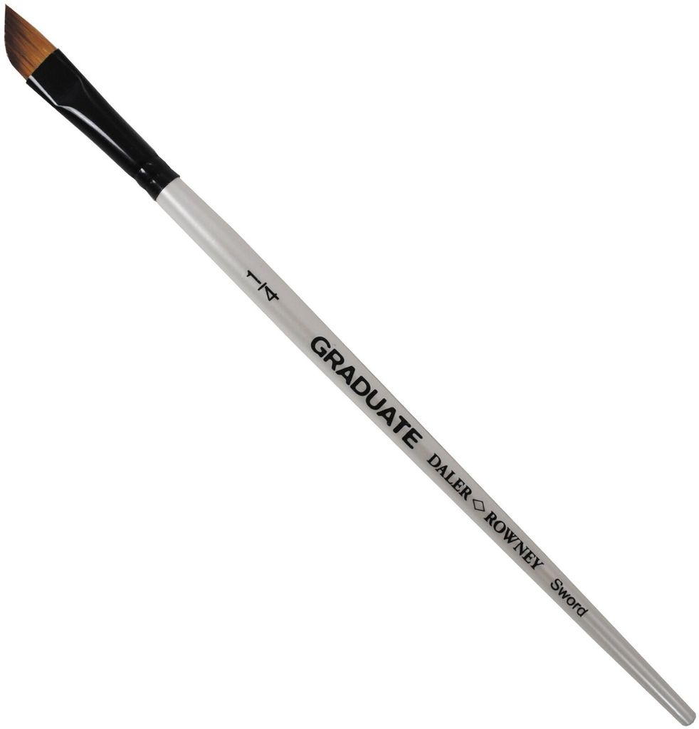 Daler Rowney Graduate Multi-Technique Brush Synthetic Spezialbürsten 1/4 Sword