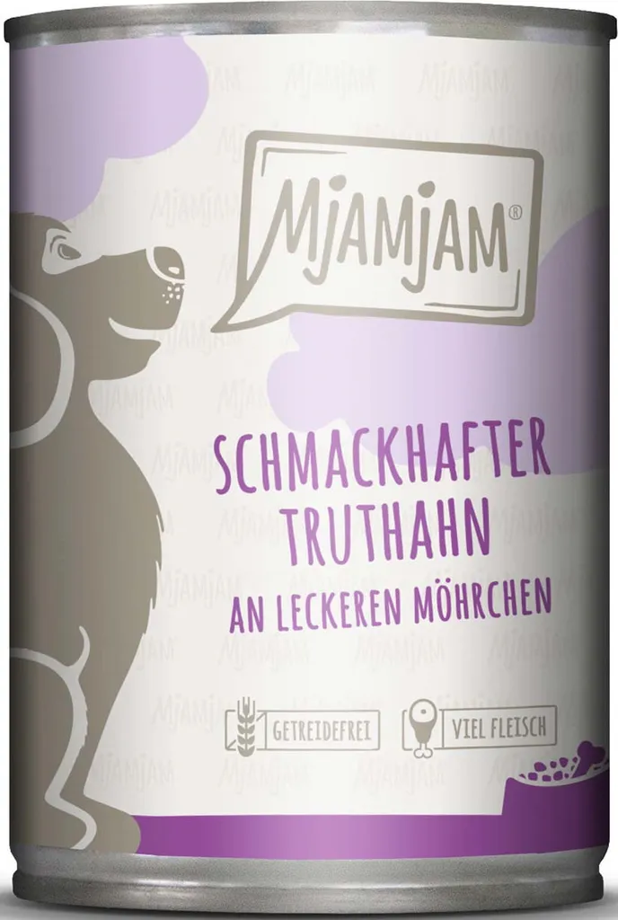 Mjamjam delizioso tacchino con gustose carote 400 g