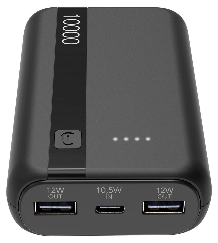 Cellularline Power Bank 10000, 10000 mAh, Lithium-Ion Produktbild 