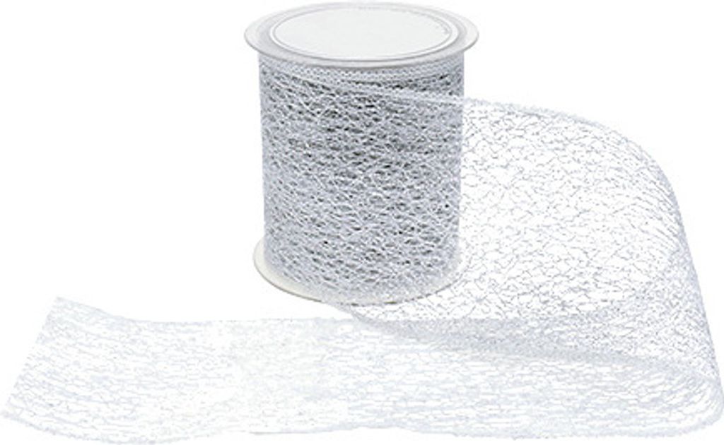 Tischband Silber 100mm 10m - Edle Dekoration für Hochzeit, Gala, Firmenfeier, Weihnachten