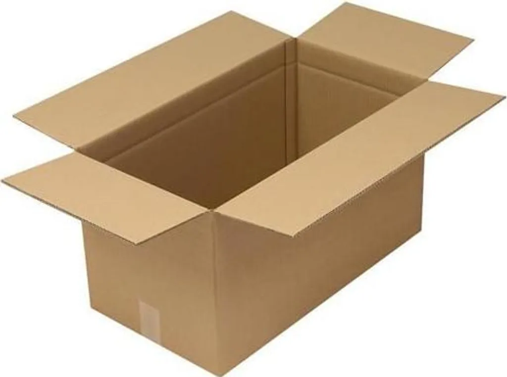 Carton pliable 610x320x335mm double cannelure 2.5BC brun ultra rigide
