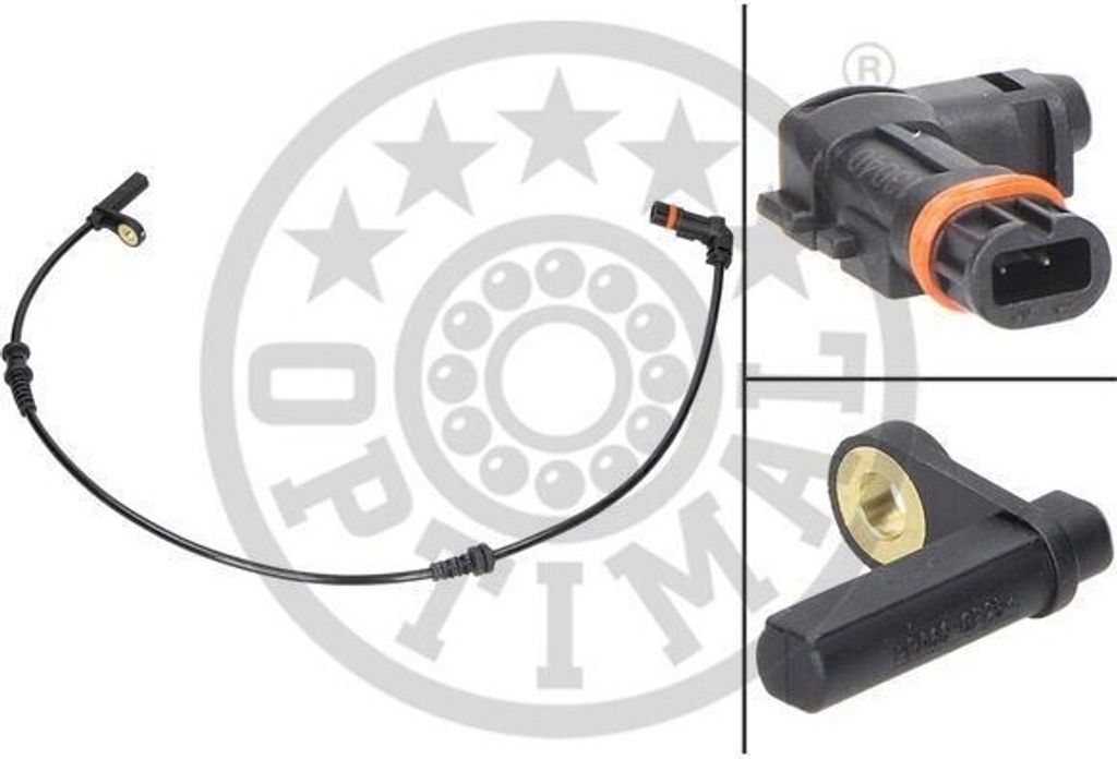 OPTIMAL ABS Sensor Raddrehzahl Vorne Links Vorne Rechts passend für MERCEDES-BENZ C-Klasse Limousine (W204) 06-S407