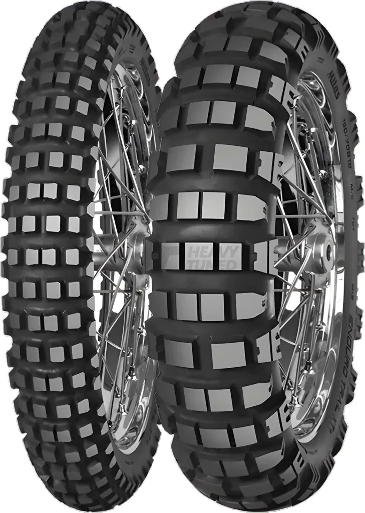 Pneu Moto Trail 140/80 B17 Mitas Enduro Trail Xt+ Dakar Arrière Mixte