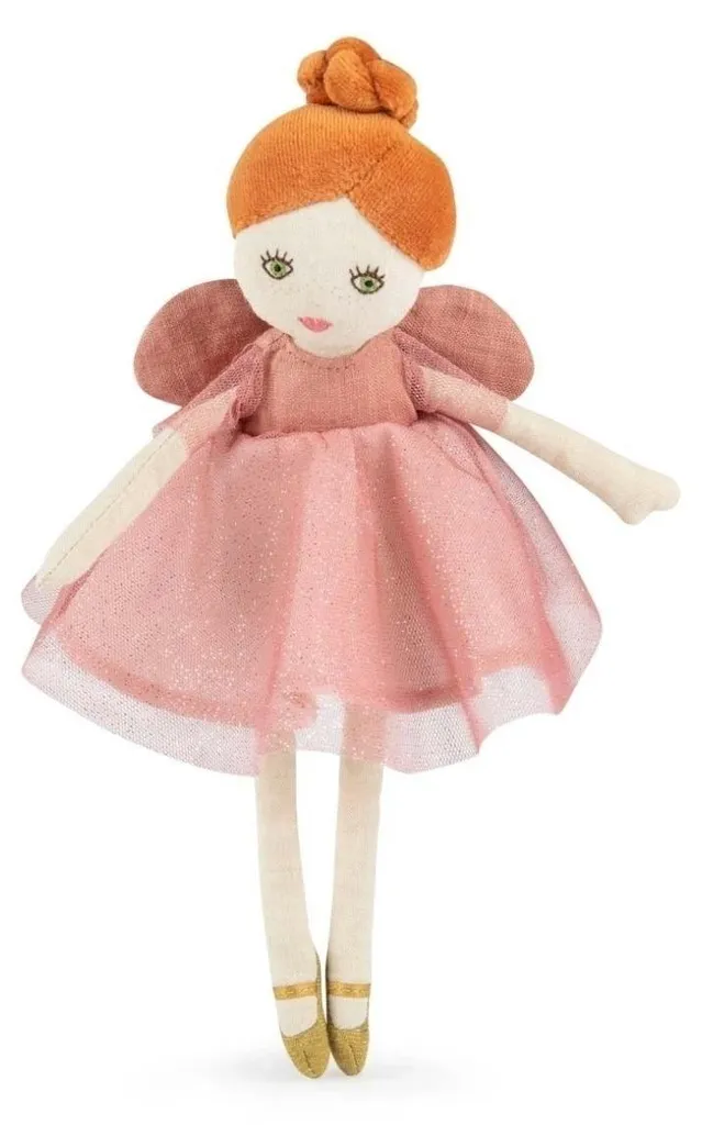 Petite poupée souple Moulin Roty Viviane, jouet premier âge lavable