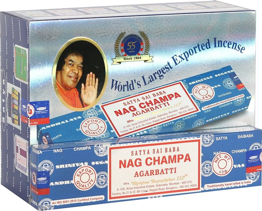 Räucherstäbchen Satya Nag Champa Agarbatti -- 15 g