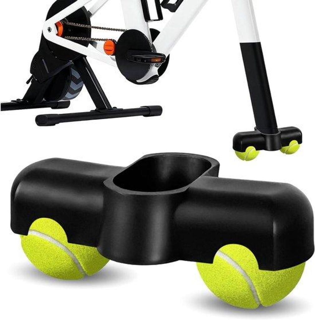 Indoor-Fahrradstütze - Clip-on-Rocker-Unterstützung für Indoor-Radler - Ideal für Zwift Ride Vorderräder - Indoor-Trainingsgerät - Wichtiges ...