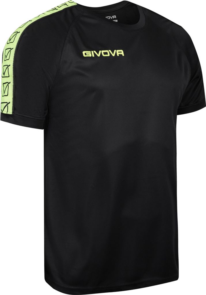 S neongelb/schwarz|Givova Band Herren Trainings Trikot BA02-1910