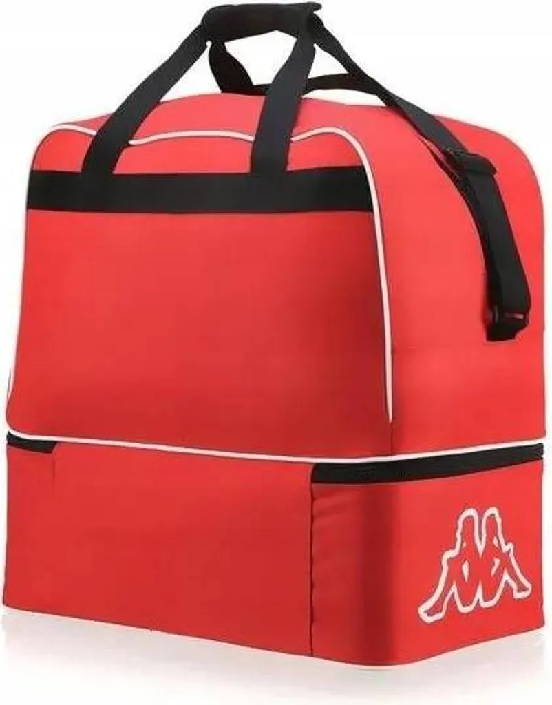 Kappa Sacs de sport 302JMUO928 - Sac de fitness noir robuste et compact