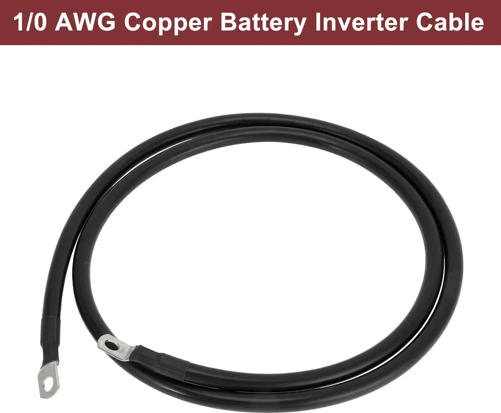 Câble pour onduleur et batterie 5Ft idéal pour camping-car