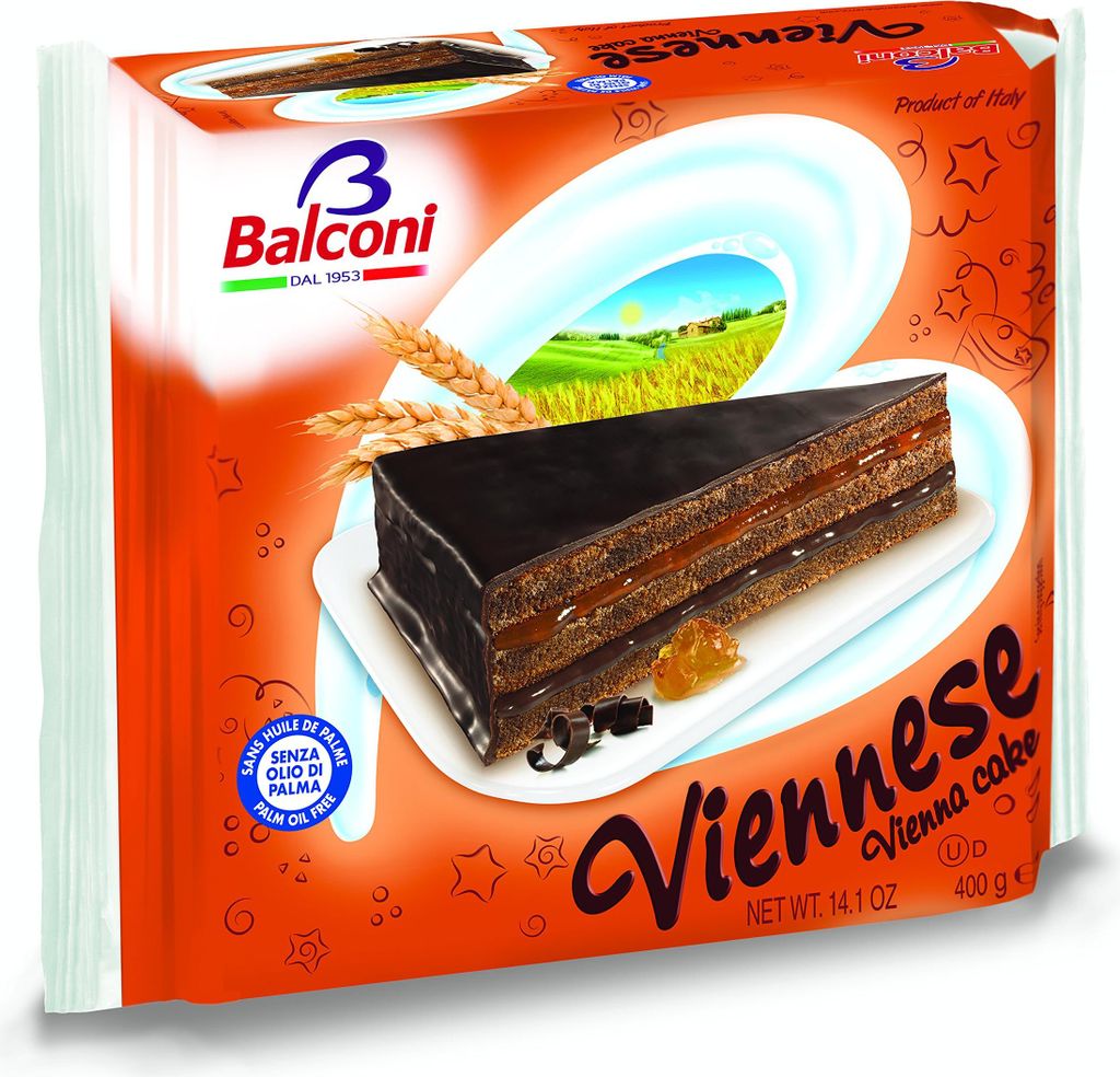 Balconi Viennese Schoko & Aprikose Torta Schokolade 400g kuchen Vienna cake