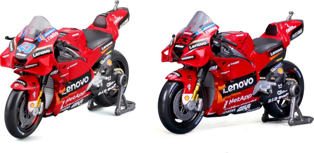 Maisto - Motorrad, Ducati Lenovo Team 2022, Produktbild 