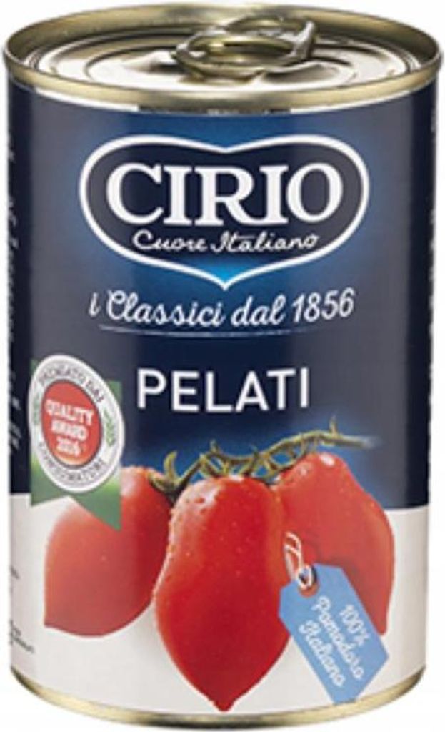 Cirio rajčata v konzervě pelati 400 g loupaná bez slupky Obrázek produktu 