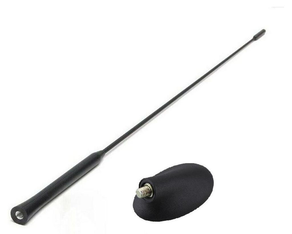 FM/AM-radioantenne van 55 cm met bevestigingsvoet, geschikt Productafbeelding 