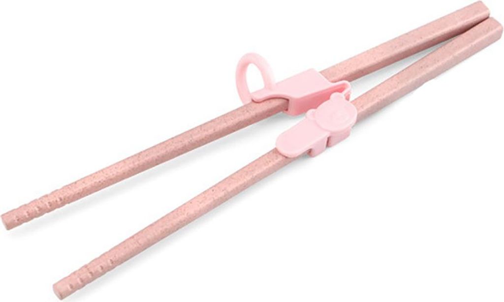 3pcs abnehmbares Training des Helfer -Lernens Essenswerkzeug für Kid Baby Anfänger (Pink)