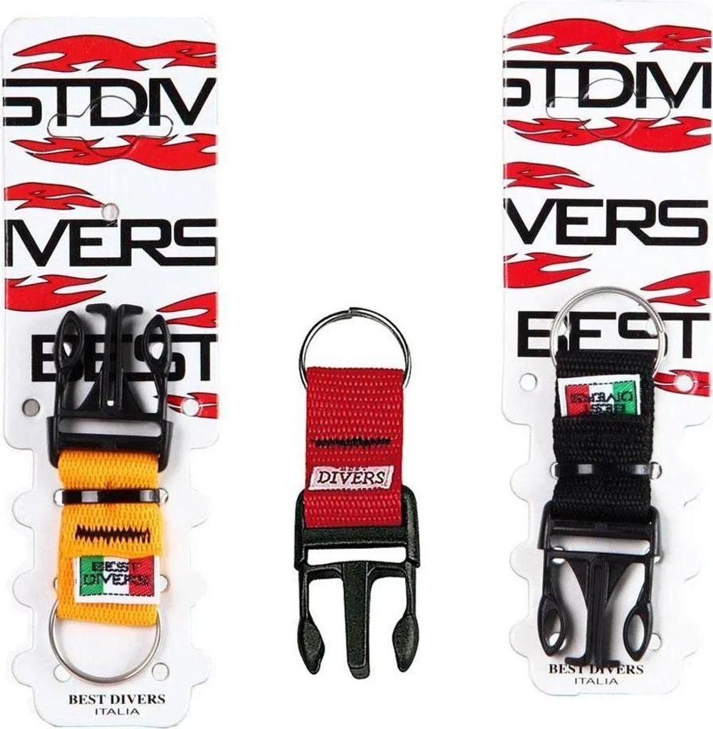 Best Divers Spaltring Zu Clip-stecker Sortiert Rot Rot One Size