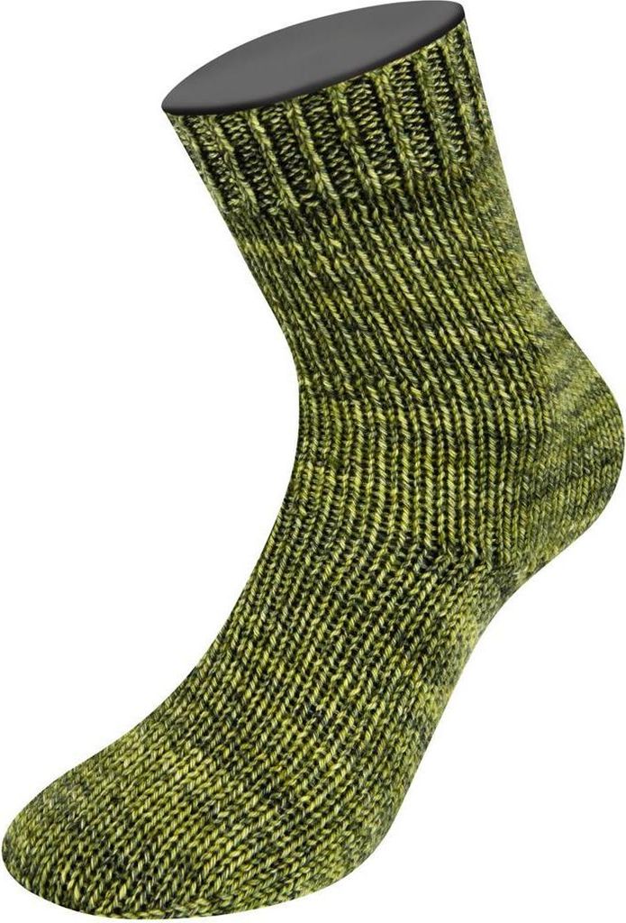 Lana Grossa - Vintage Socks 1002 maigrün apfelgrün dunkelgrün meliert