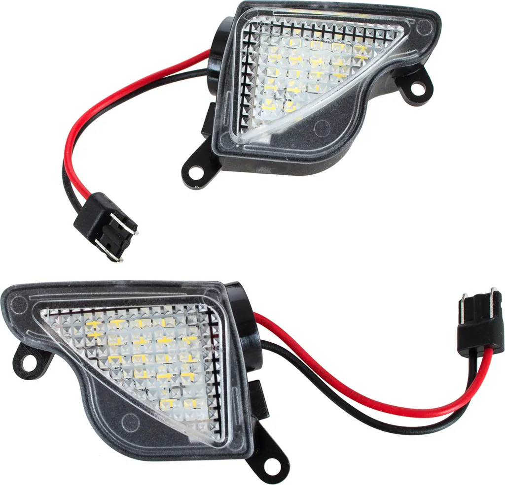 Lampe de courtoisie rétroviseur LED pour Skoda Octavia II et III Pack