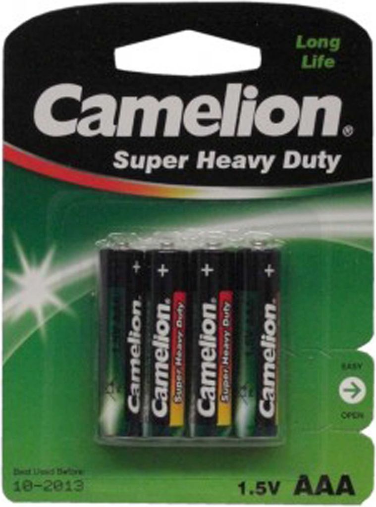 Camelion Super Heavy Duty 4er Bilster R03 / AAA / Micro / Produktbild 