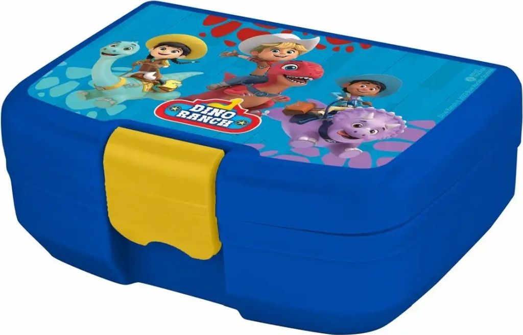 Brotdose für Kinder mit Dino Ranch Motiv