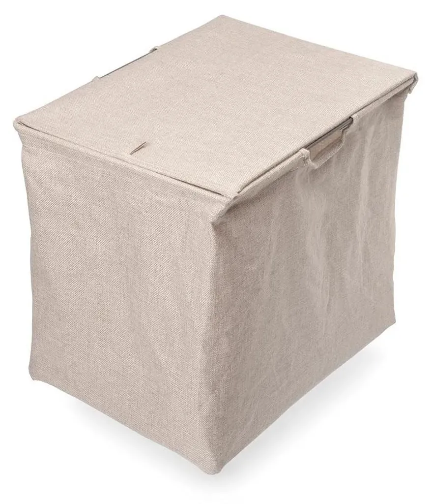 Panier pour armoires Quartz 418x320x400mm en Acier et Tissu Titane