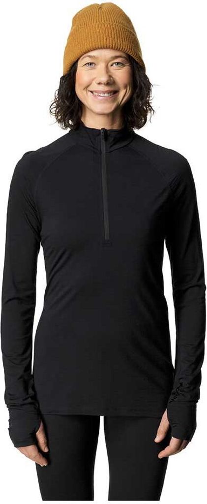 Houdini Desoli Light Langarm-baselayer Schwarz M Frau Schwarz M