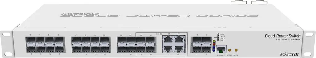 Switch MikroTik CRS328-4C-20S-4S+RM 28 Ports SFP Cloud Router