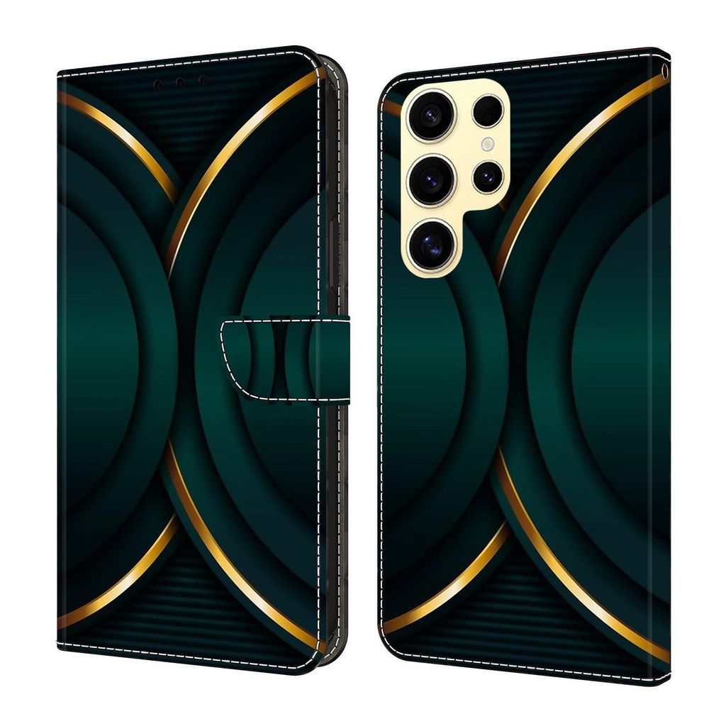 CLM-Tech Handyhülle kompatibel mit Samsung Galaxy S26 Ultra Hülle - Tasche aus Kunstleder - Klapphülle mit Ständer und Kartenfächern - Schutzh...