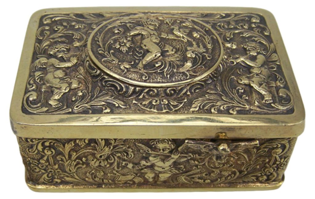 Automatischer Vogel-Spielkasten aus Metall, Vintage-Stil, geprägte Legierung, Dekoration für Zuhause, Büro, Bücherregal oder Schreibtisch, Samm...
