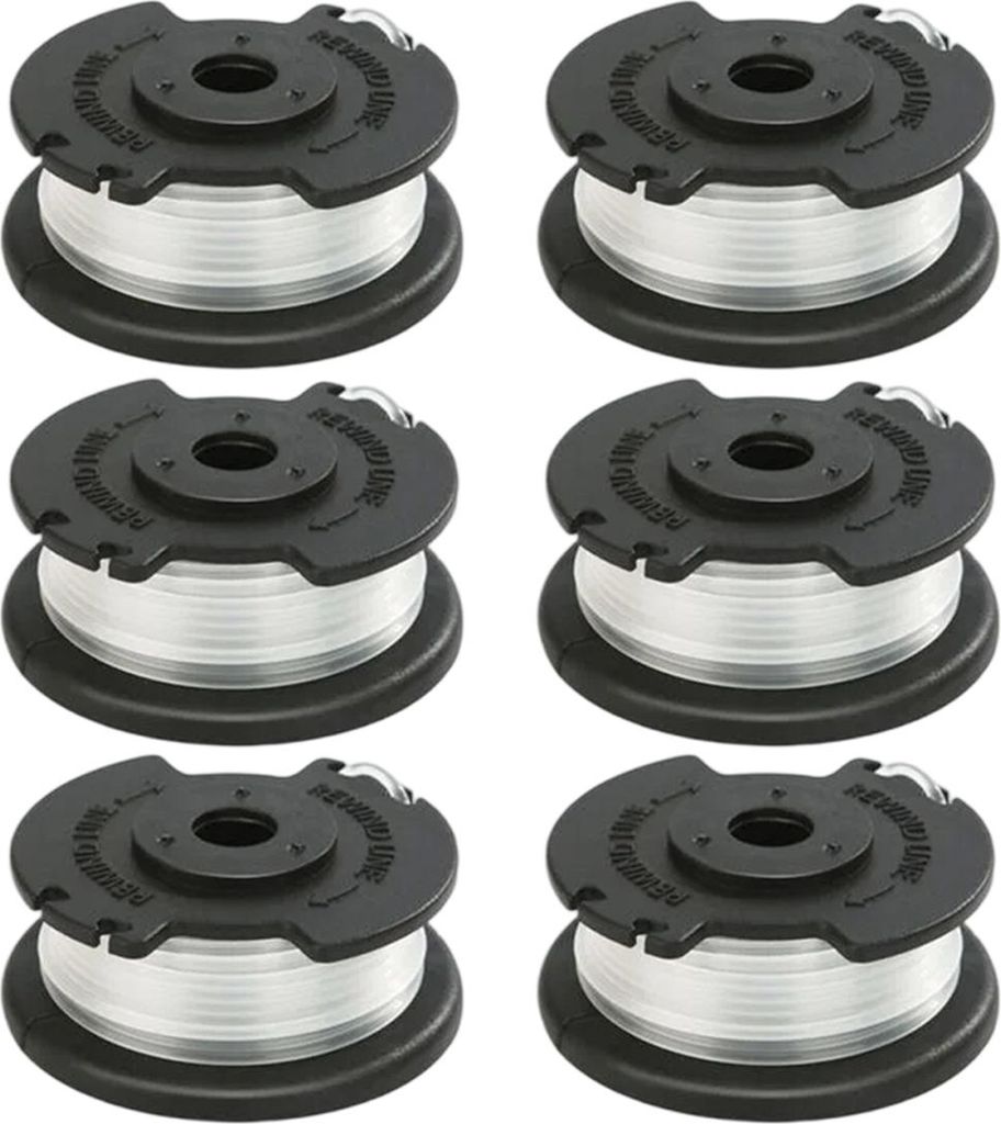 6er-Pack für Hyper Tough Spool&Trimmerfaden Modell HT19-401-003-06 HT19-401-003-07