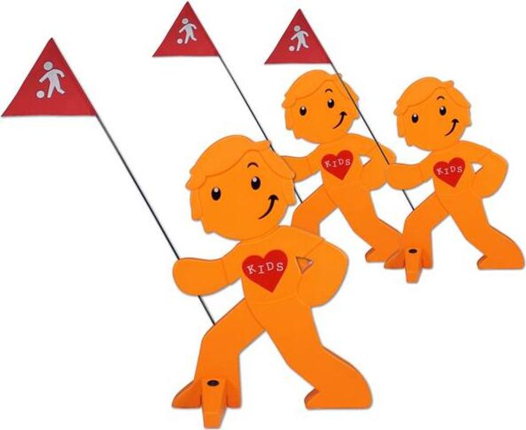 StreetBuddy - Warnfigur, Warnaufsteller, Warnschild Produktbild 