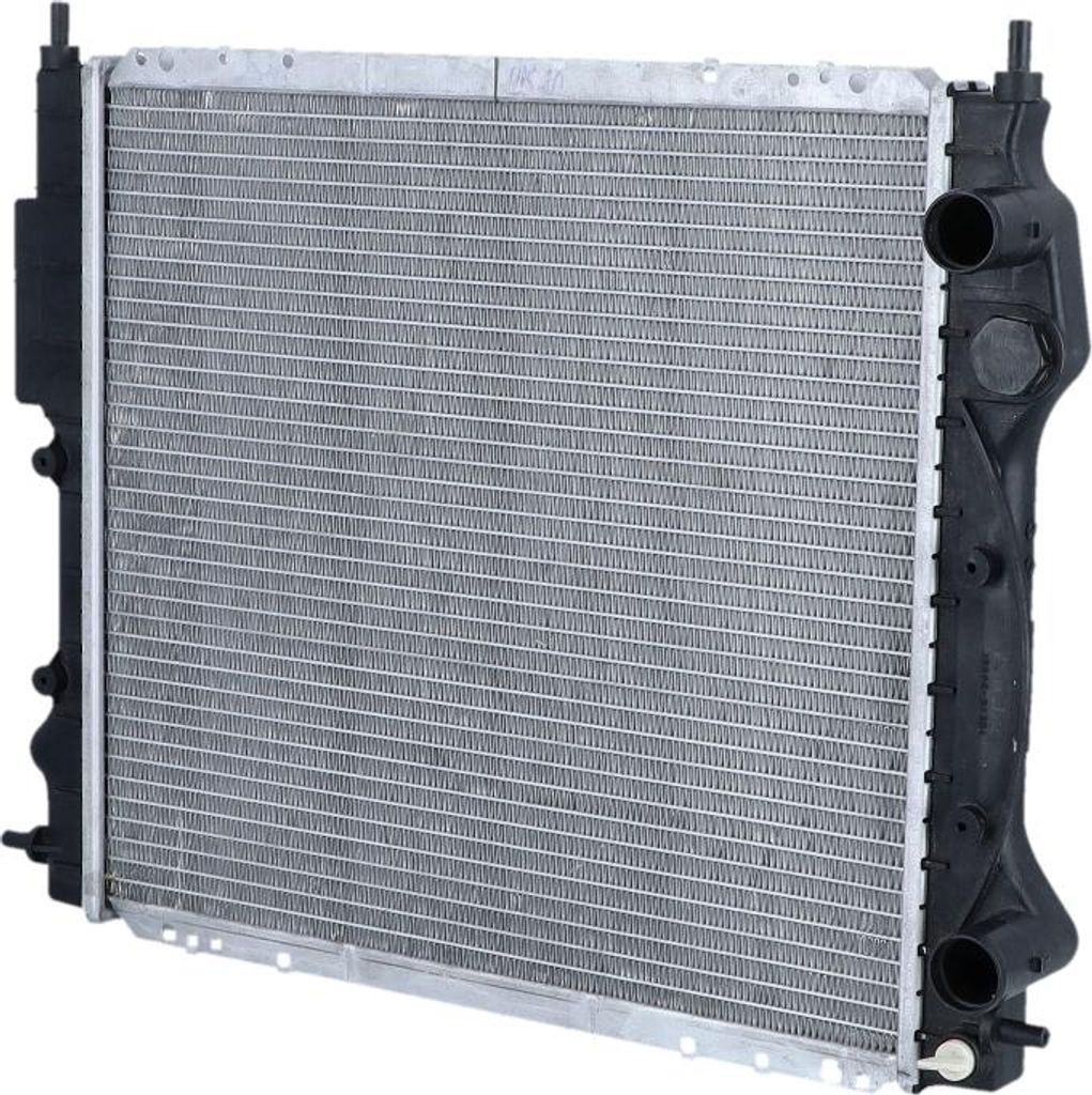 Kühler Motor Kühlrippen gelötet 430 - 414 mm Alu NRF für u.a. RENAULT CLIO