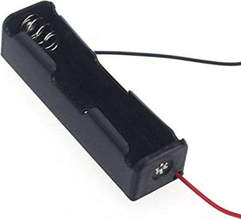 Batteriefach - 1x 18650 Li-Ionen-Zelle