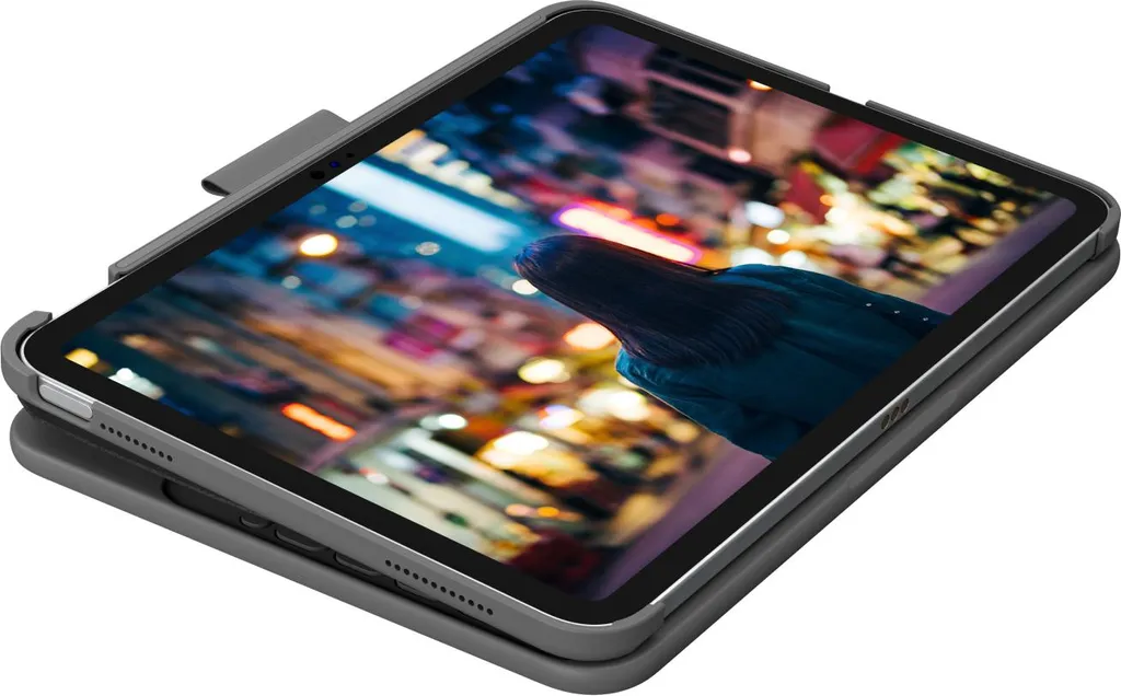Logitech Slim Folio AZERTY : Protégez et Boostez votre iPad Apple - 3