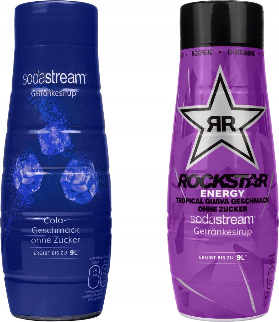 Sirup Sodastream Cola bez cukru + Rockstar Tropical Guava Obrázek produktu 