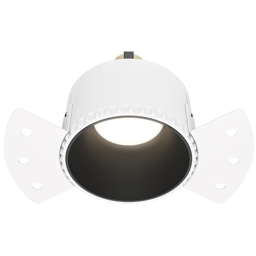 Maytoni Share Downlight, Einbauleuchte GU10 Schwarz Ø14mm