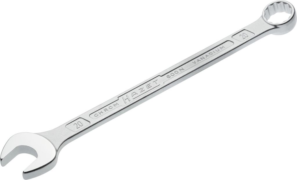 HAZET Ring-Maulschlüssel 600N-20 279,5mm Chrom-Vanadium-Stahl