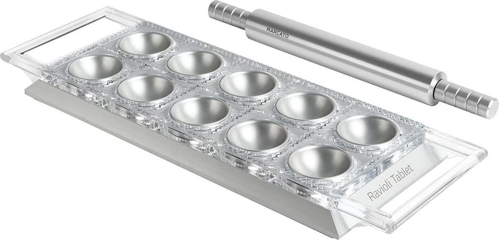 Marcato Ravioli Tablet silber Ravioliform