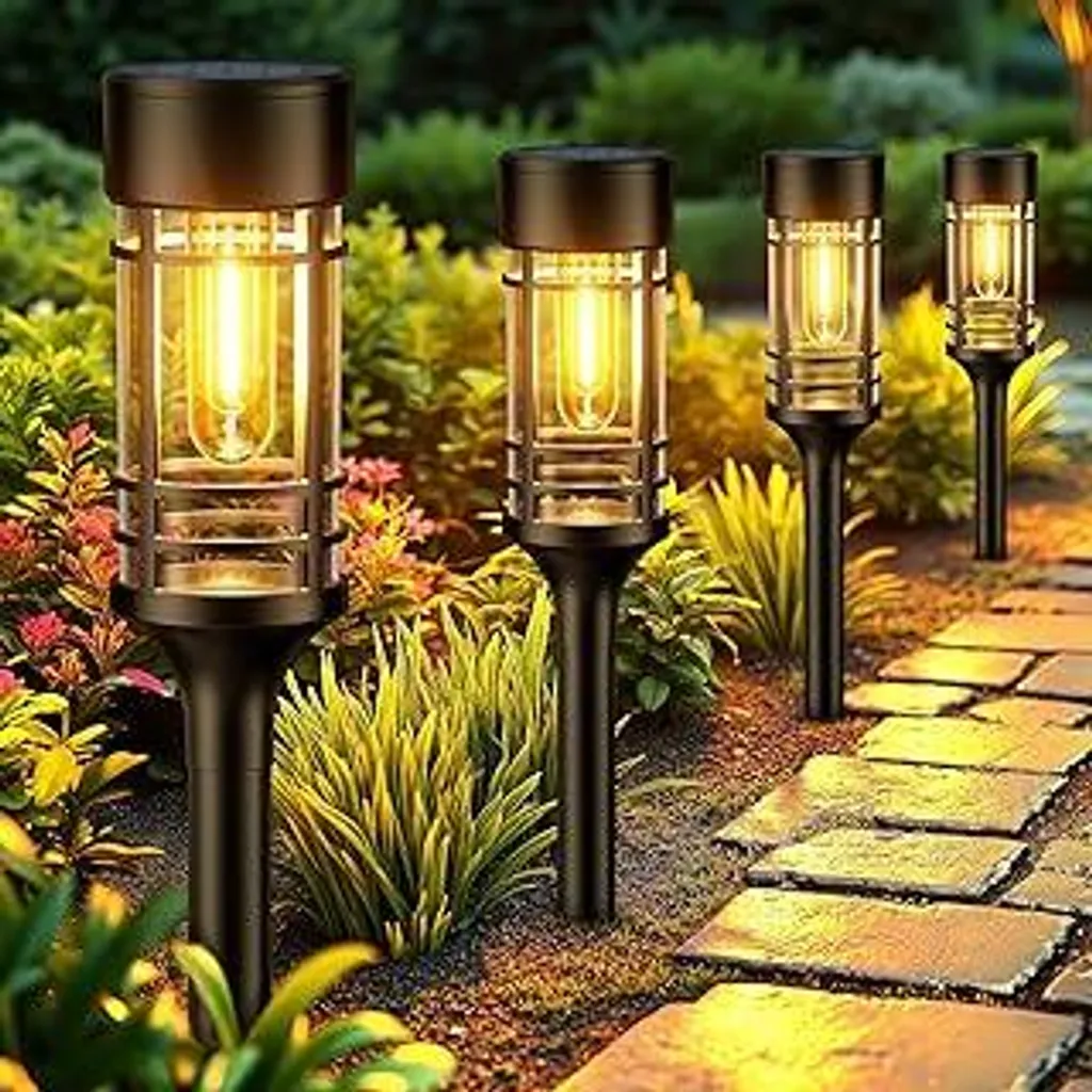 Lampade Solari Esterni IP65 - 6 Pezzi LED Alta Efficienza e Durata