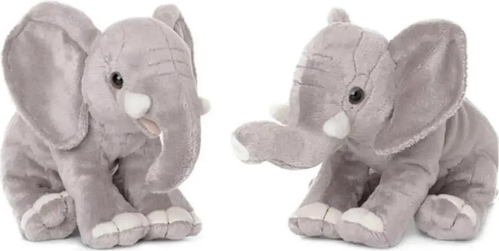 Éléphant en Peluche WWF Anti-allergène : Le Compagnon de Sommeil Idéal