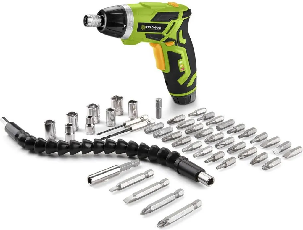 Cacciavite Elettrico Fieldmann FDS 10155-A | 3.6V Kit 45 Accessori