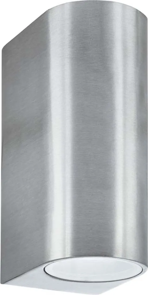 Applique LED Up & Down Argent H 15 cm - Luminaire Mural Intérieur Chic