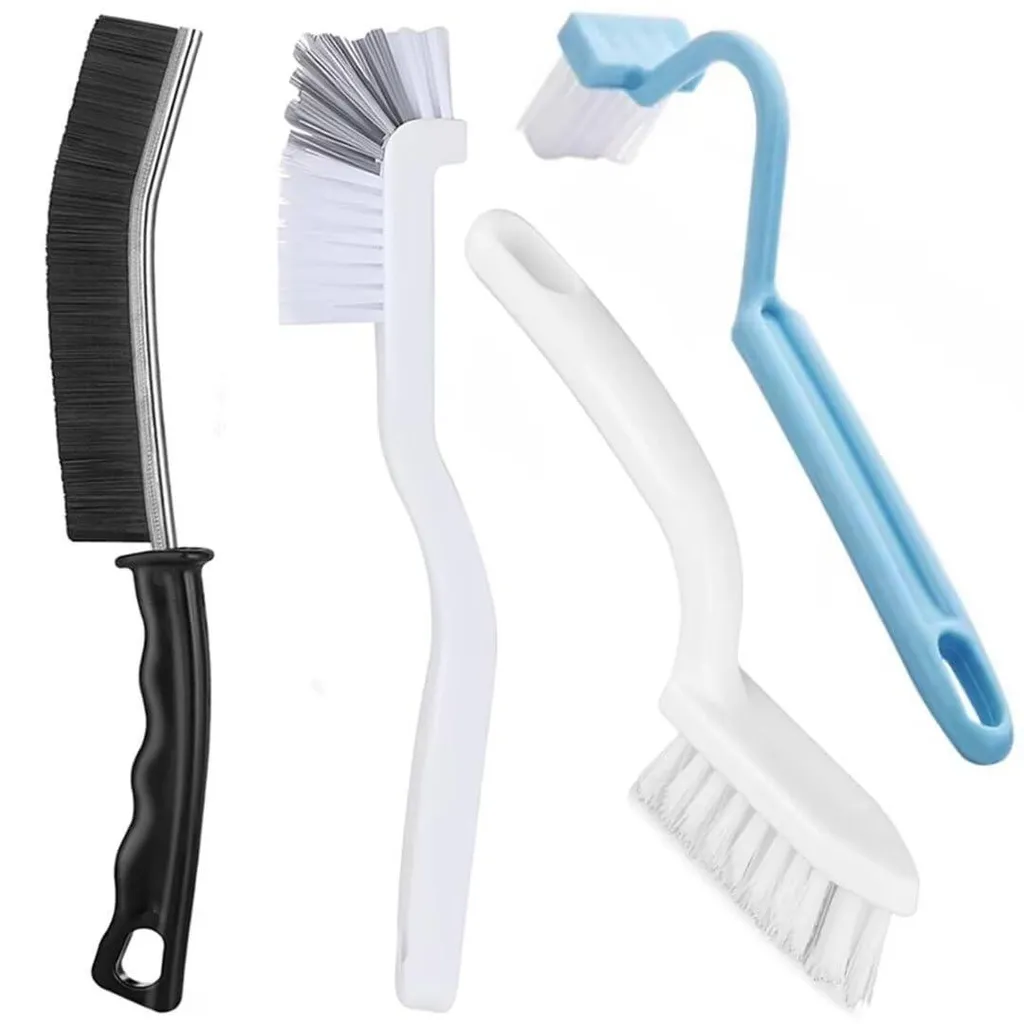 Brosse à joints pour salle de bain et cuisine avec poils rigides robustes