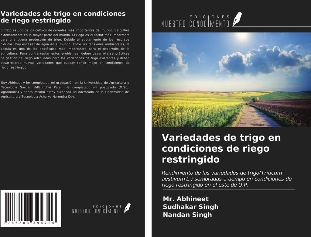 Variedades de trigo en condiciones de riego restringido