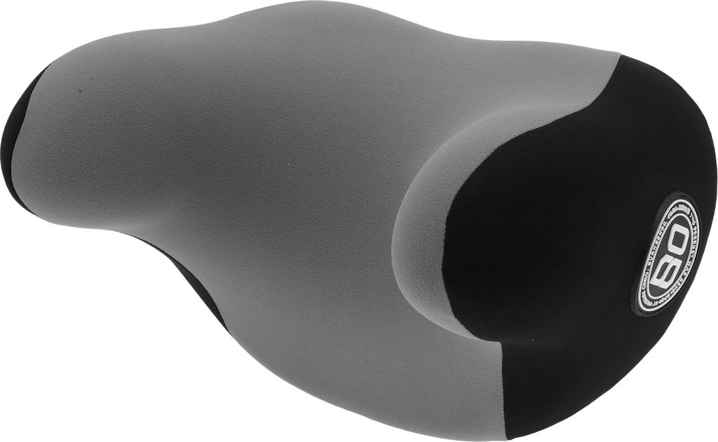 1 Stück Universal Auto Nackenkissen - Auto Kopfstützenkissen für Nacken Rücken Atmungsaktiv - Memory Foam Schwarz Grau